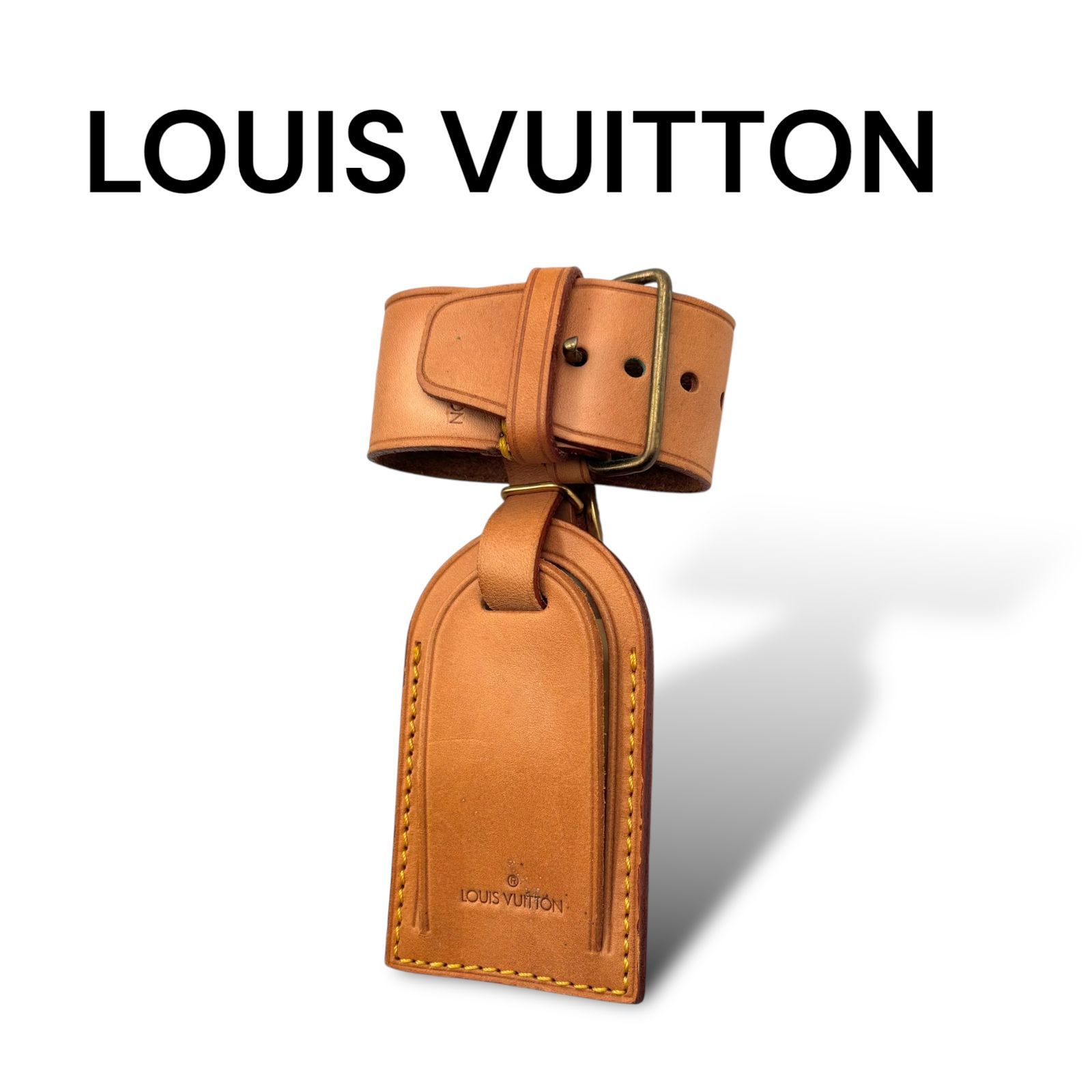 【極美品】 ネームタグ ポワニエ ノワール アルドワーズ 黒 ブラック チャーム 極美品】Louis Vuitton ネームタグ ポワニエ ノワール
