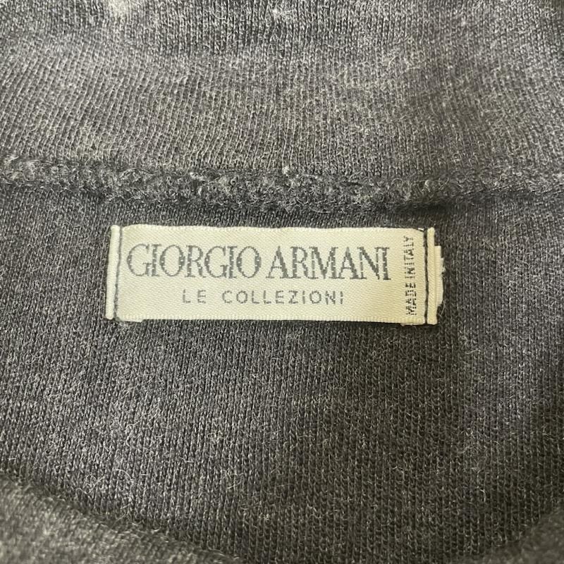 GIORGIO ARMANI ジョルジオアルマーニ ニット、セーター 長袖 タートル ハイネック リブ カットソー ニット 長袖 セーター ロゴ 刺繍