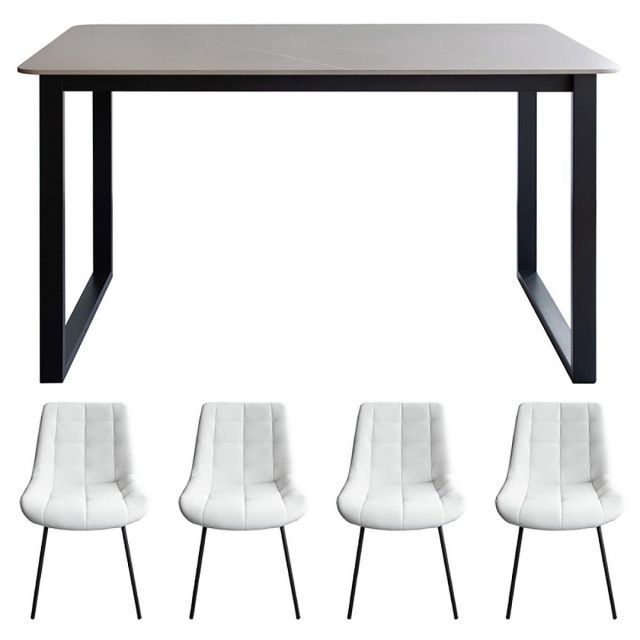 宮武製作所 ダイニングセット ダークグレー ホワイト DNT DCHSET 新生活 インテリア 家具 おしゃれ デザイン