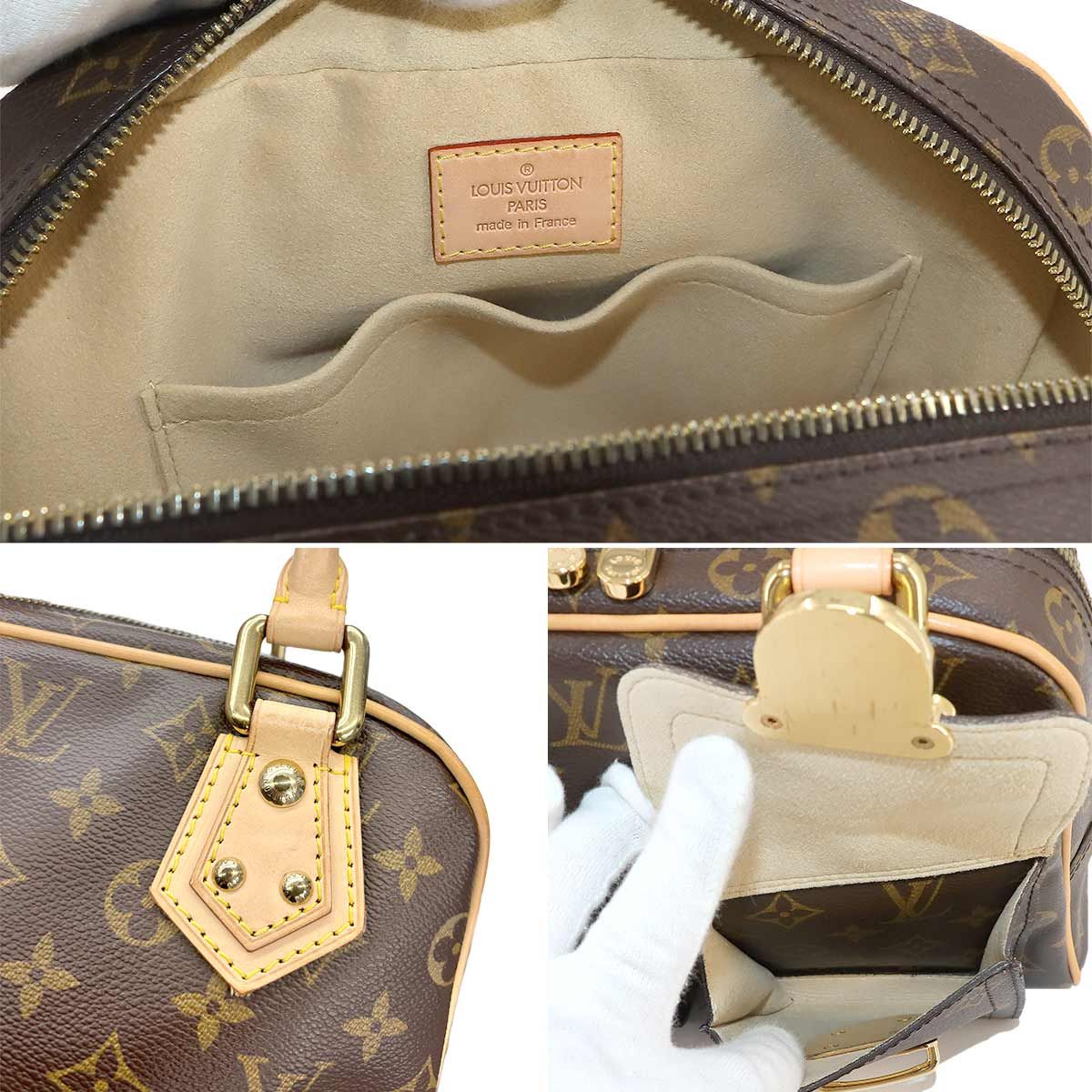 ルイ ヴィトン LOUIS VUITTON モノグラム マンハッタン PM ハンド