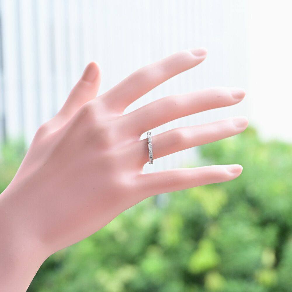 HERMES エルメス エヴァーケリー 33P ダイヤモンド リング 指輪/Pt950