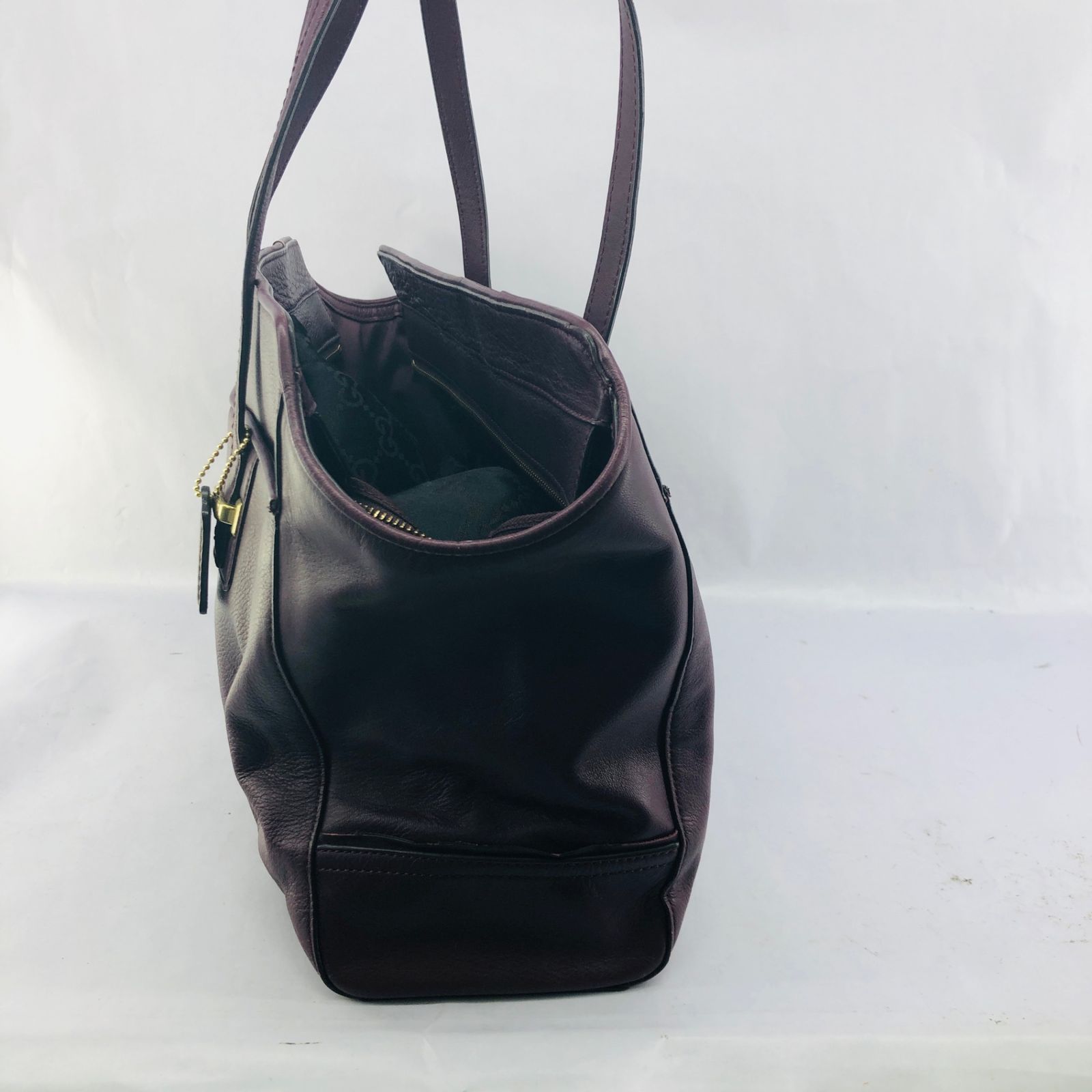 ○コーチ F25205 テイラーレザーアレクシス トートバッグ ボルドー 