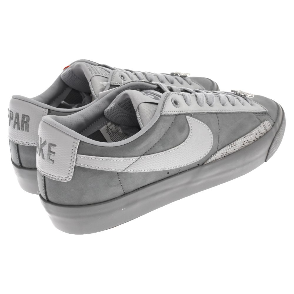 NIKE SB (ナイキエスビー) ×FPAR ZOOM BLAZER LOW QS フォーティーパーセントアゲインストライツ ズーム ブレザー  ローカットスニーカー DN3754-001 グレー US9/27.0cm - メルカリ