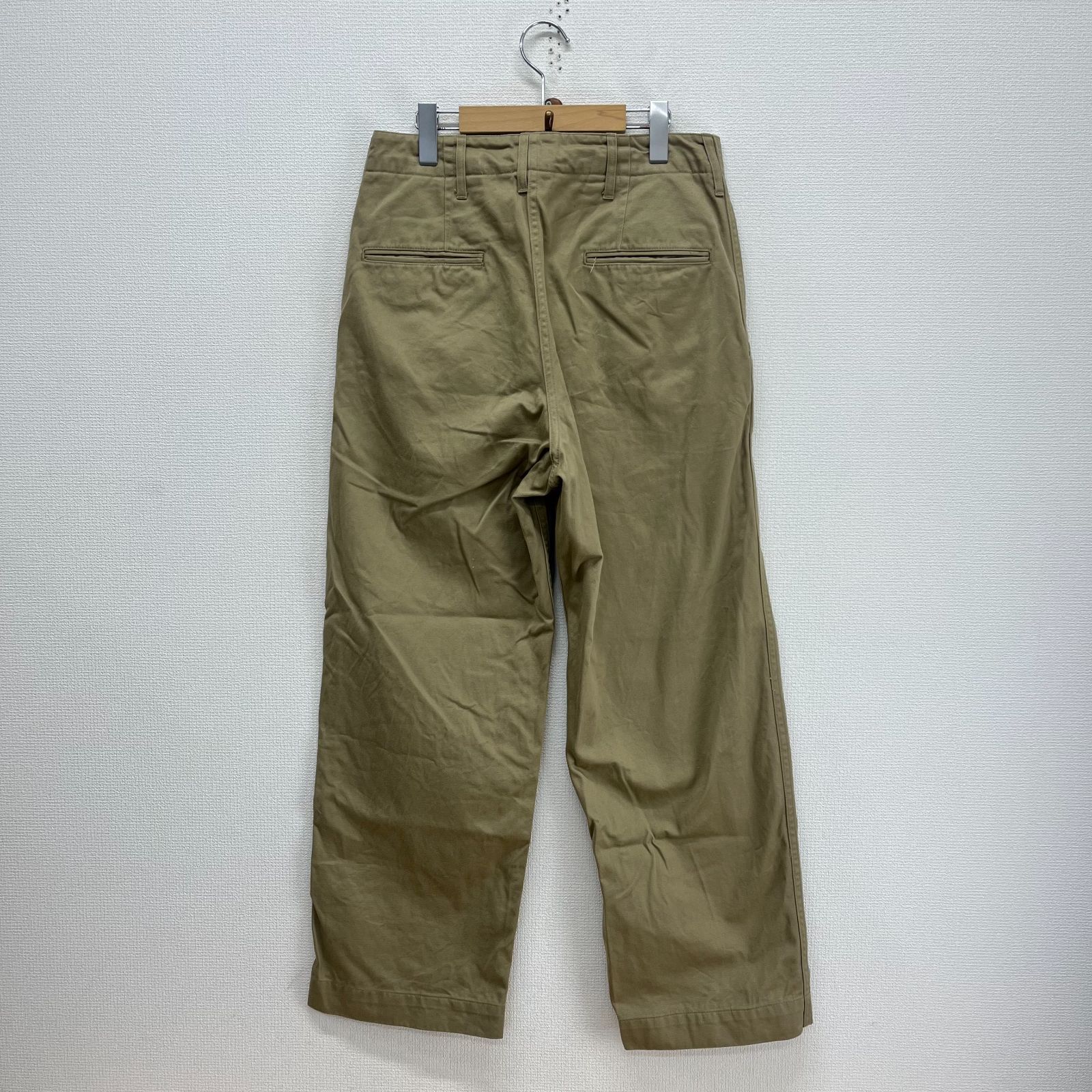 HOUSTON ヒューストン 1931 MILITARY CHINO PANTS WIDE TYPE 