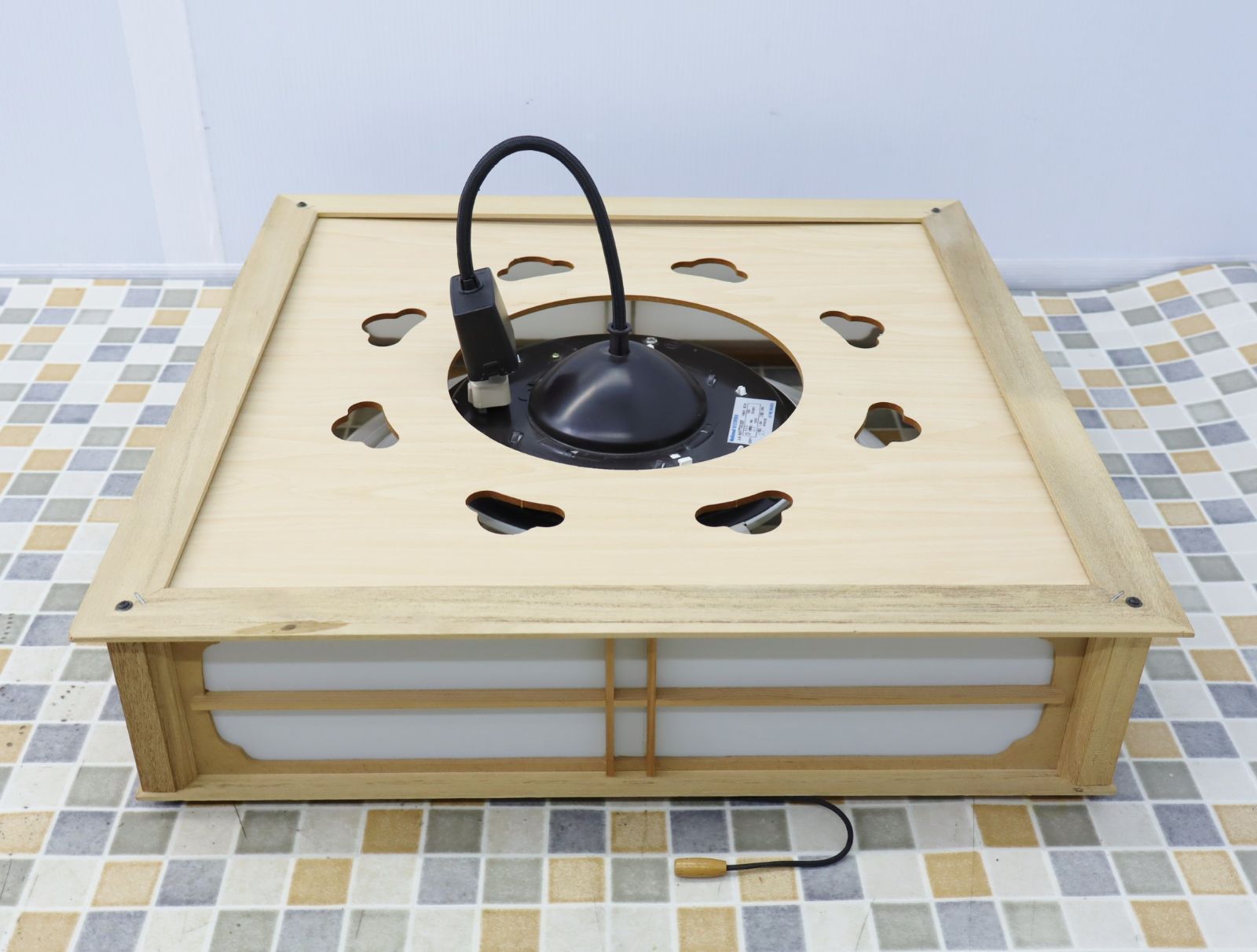 ▽天井照明 和室の定番!!｜和風 角型 ペンダントライト｜National