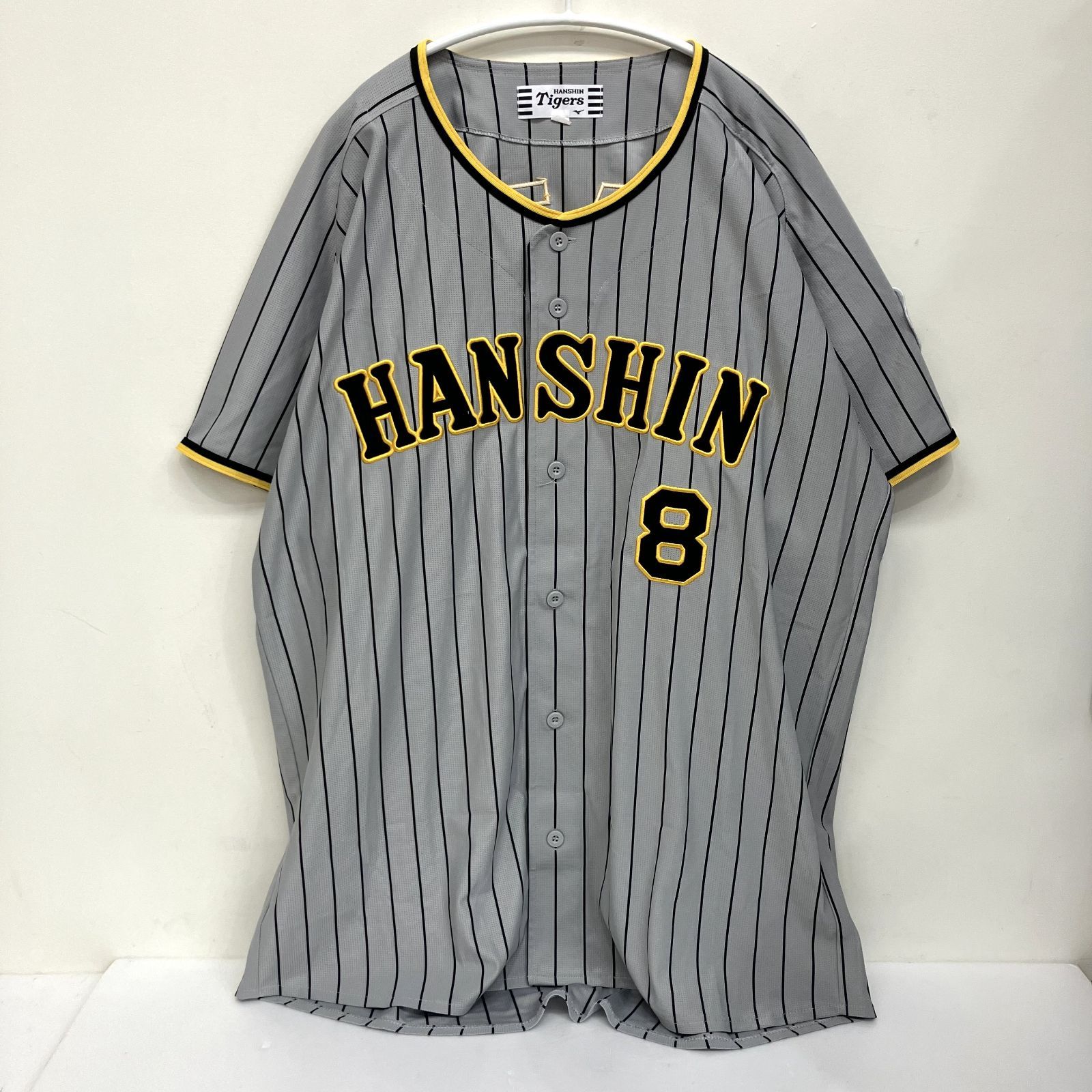 古着】阪神タイガース 佐藤輝明 #8 旧ビジター ユニフォーム S