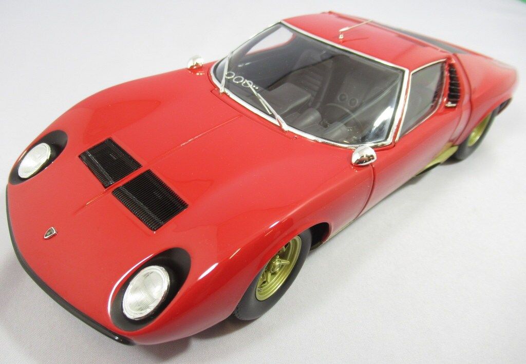 京商 1 18 ランボルギーニ ミウラ P400 SV Red G 08317R