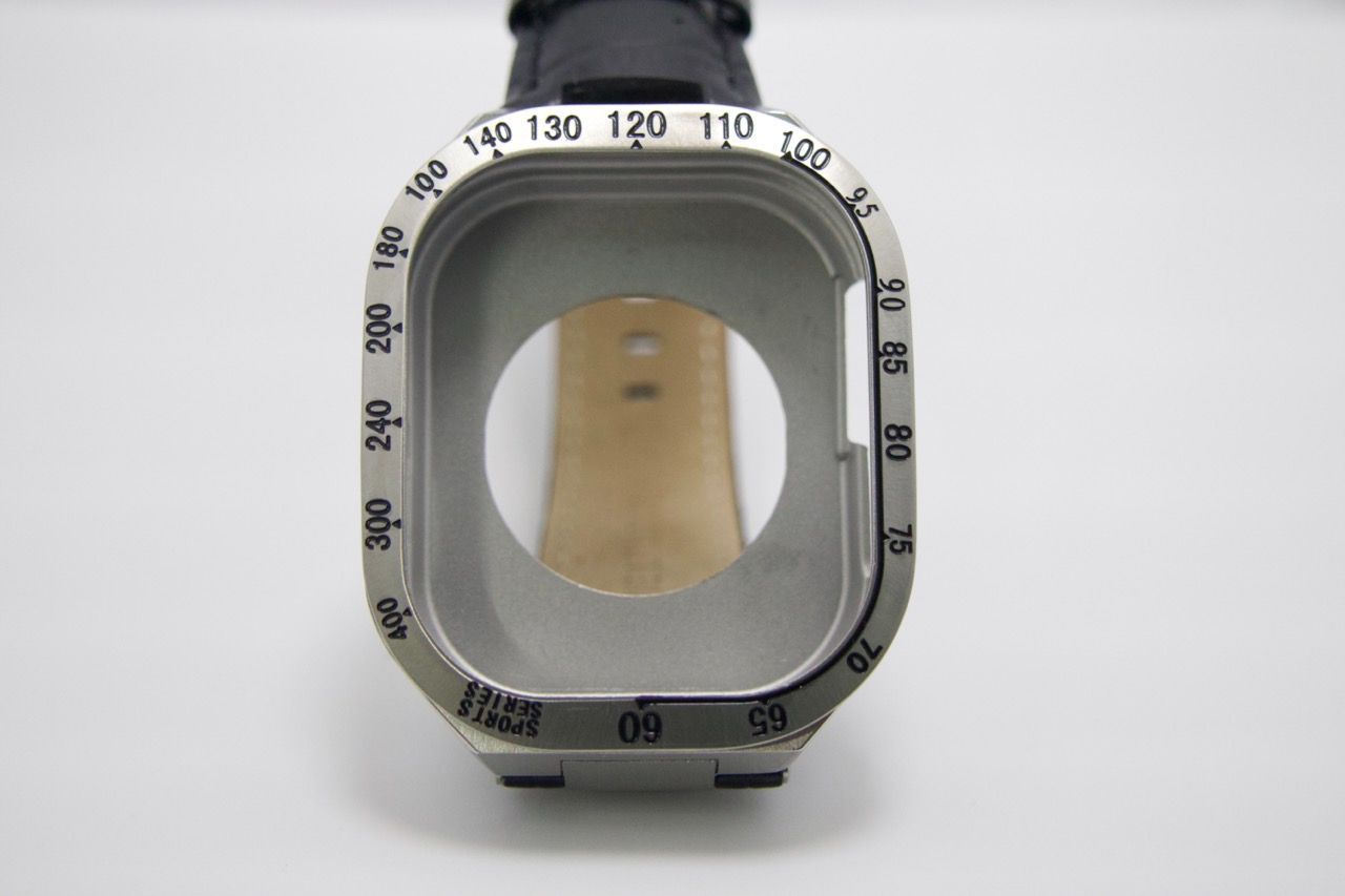 アップルウォッチバンドカバーケースAppleWatchレザーバンドベルト49mm対応