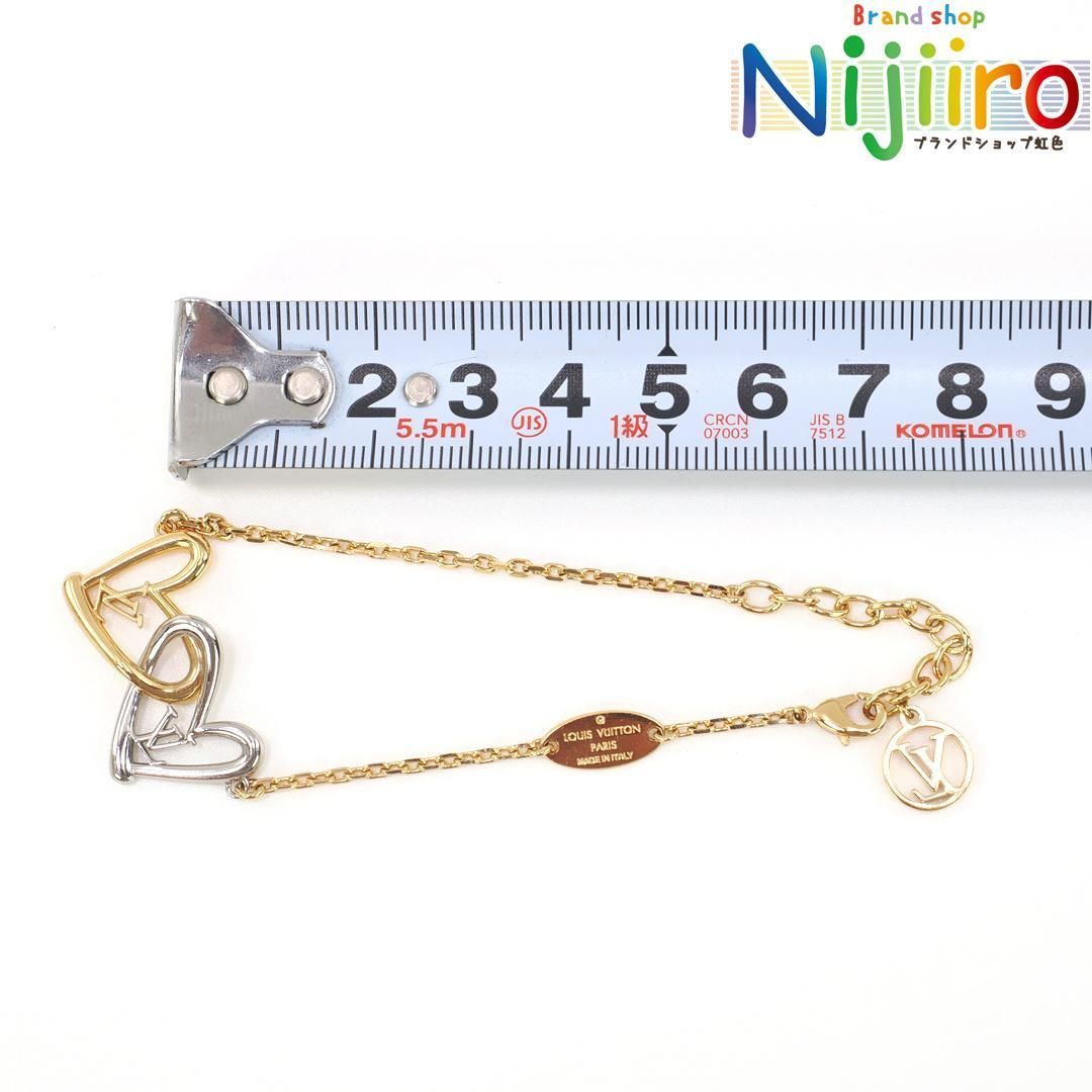 Louis Vuitton ブレスレット ブラスレ・ハートフォーリンラブ LOUIS