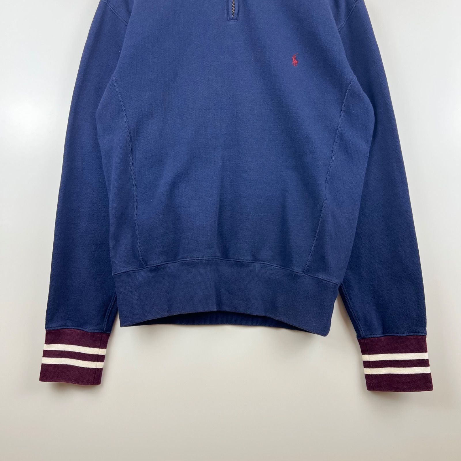 Polo by Ralph Lauren half zip sweat shirts M ポロ ラルフローレン