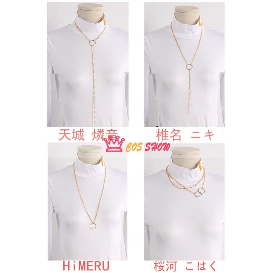 送料無料、２０１４新作！  あんスタ プロセカ コラボ記念楽曲 Crazy B 桜河こはく 天城燐音 椎名ニキHiMERU コスプレ衣装cosplay 仮装 オーダーメイド製作 イベン 【 大人気】