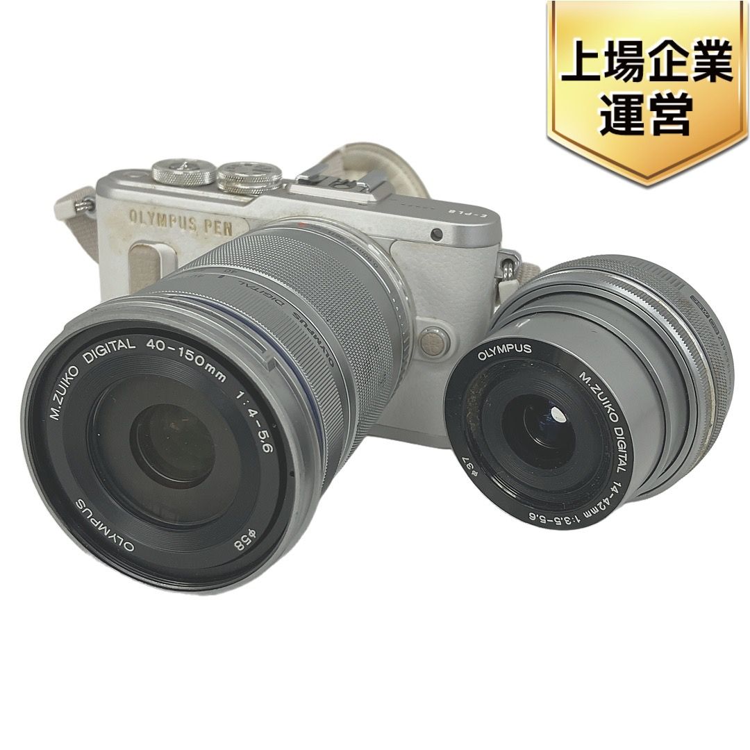 OLYMPUS PEN E-PL8 ミラーレス一眼カメラ ※ジャンク OLYMPUS PEN E-PL8 14-42mm 40-150mm ミラーレス一眼 オリンパス
