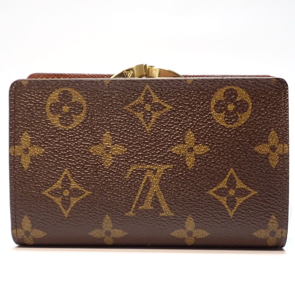 ルイヴィトン　モノグラム　がま口財布　中古 LOUIS VUITTON】ルイ・ヴィトン モノグラム ポルトモネ・ビエ