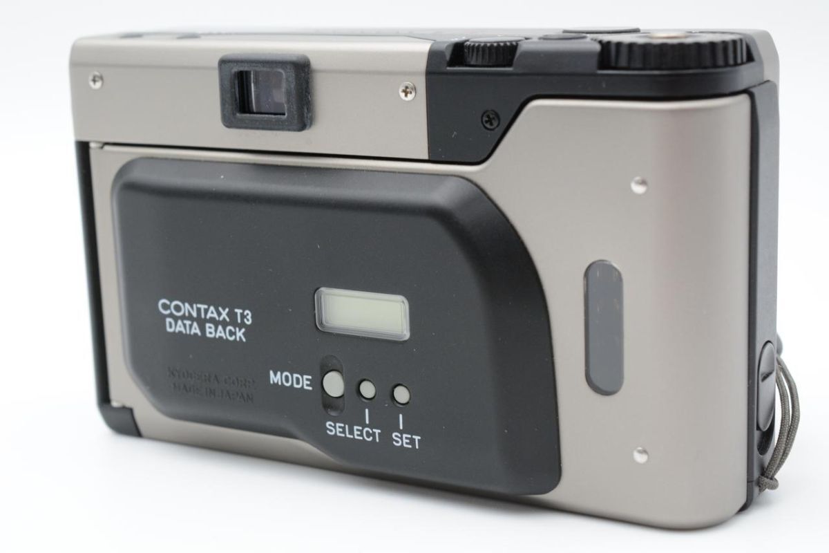 中古】CONTAX コンタックス T3 シルバー シングル フィルムカメラ 高級