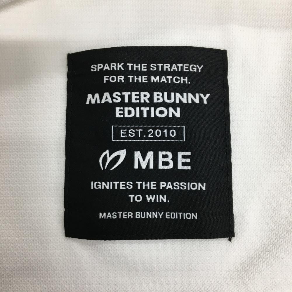 超美品】マスターバニー 半袖ハイネックシャツ 白 バックプリント
