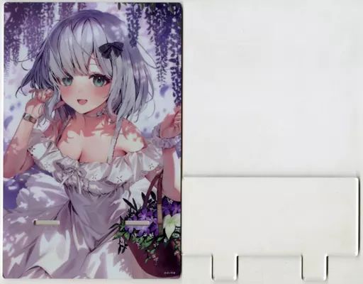 中古】スマホ・モバイルスタンド(アクリル) 花芽すみれ