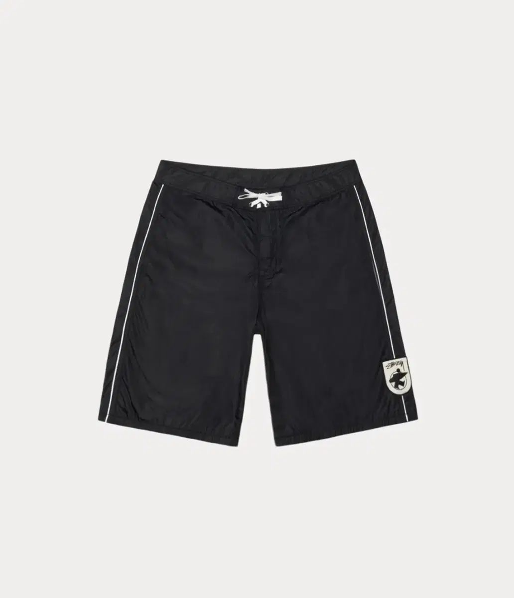 36size STUSSY ステューシー サーフマン ボード ショートパンツ ハーフパンツ 黒