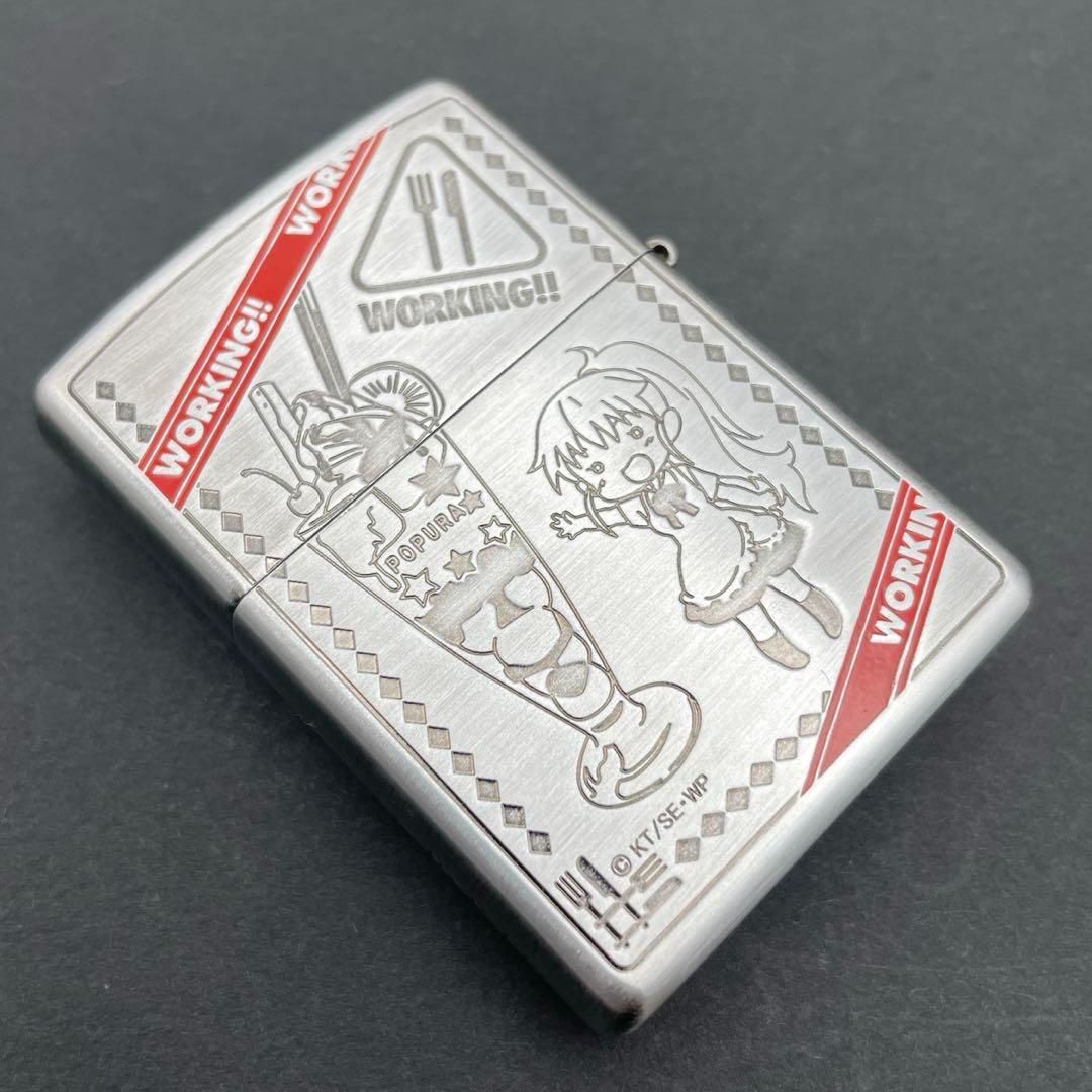 Zippo WORKING!! 種島ぽぷら 限定 ワーキング アニメ TANESHIMA Zippo WORKING!! 種島ぽぷら 限定 ワーキング アニメ TANESHIMA