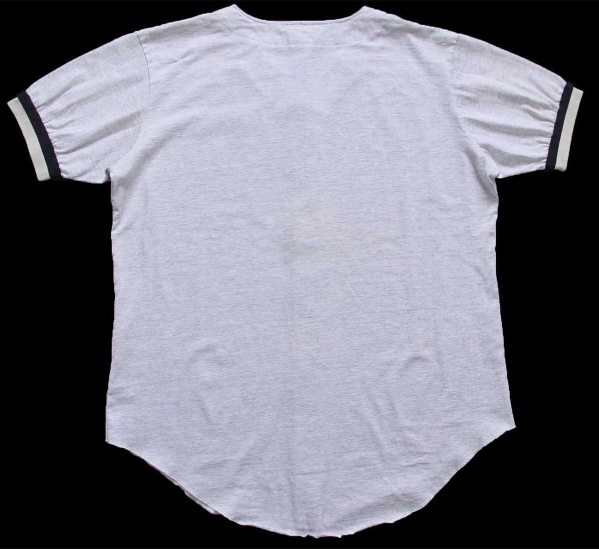 MLB - ヴィンテージ USA製　MLB　Tシャツ シングルステッチ　ジャイアンツ　刺繍 NO.12 90s OLD STUSSY 紺タグ BIG LOGO TEE M ビッグロゴTシャツ