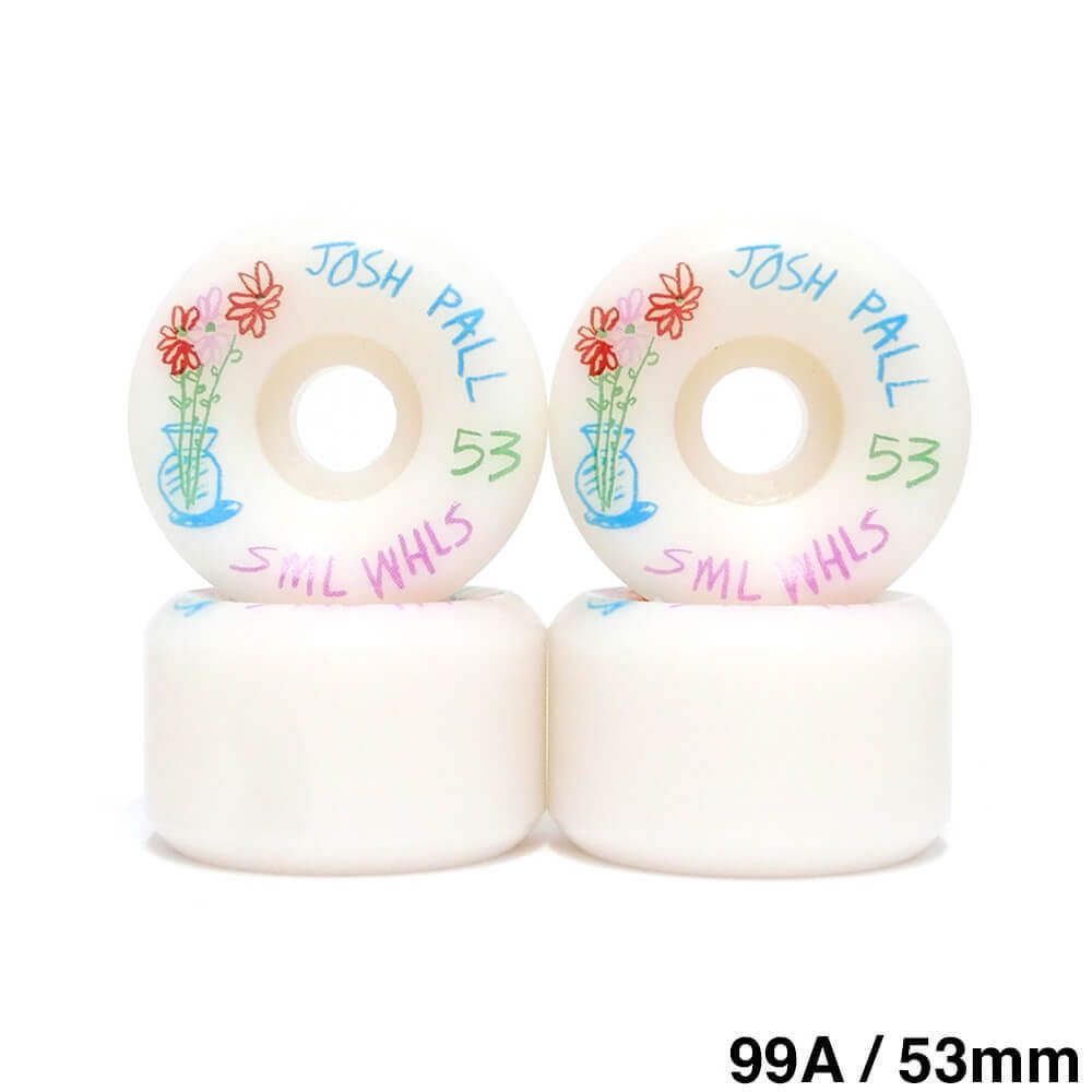  （セール）SMALL WHEEL スモール ウィール JOSH PALL PENCIL PUSHERS V-CUT 53mm　スケートボード スケボー デッキ・パーツ