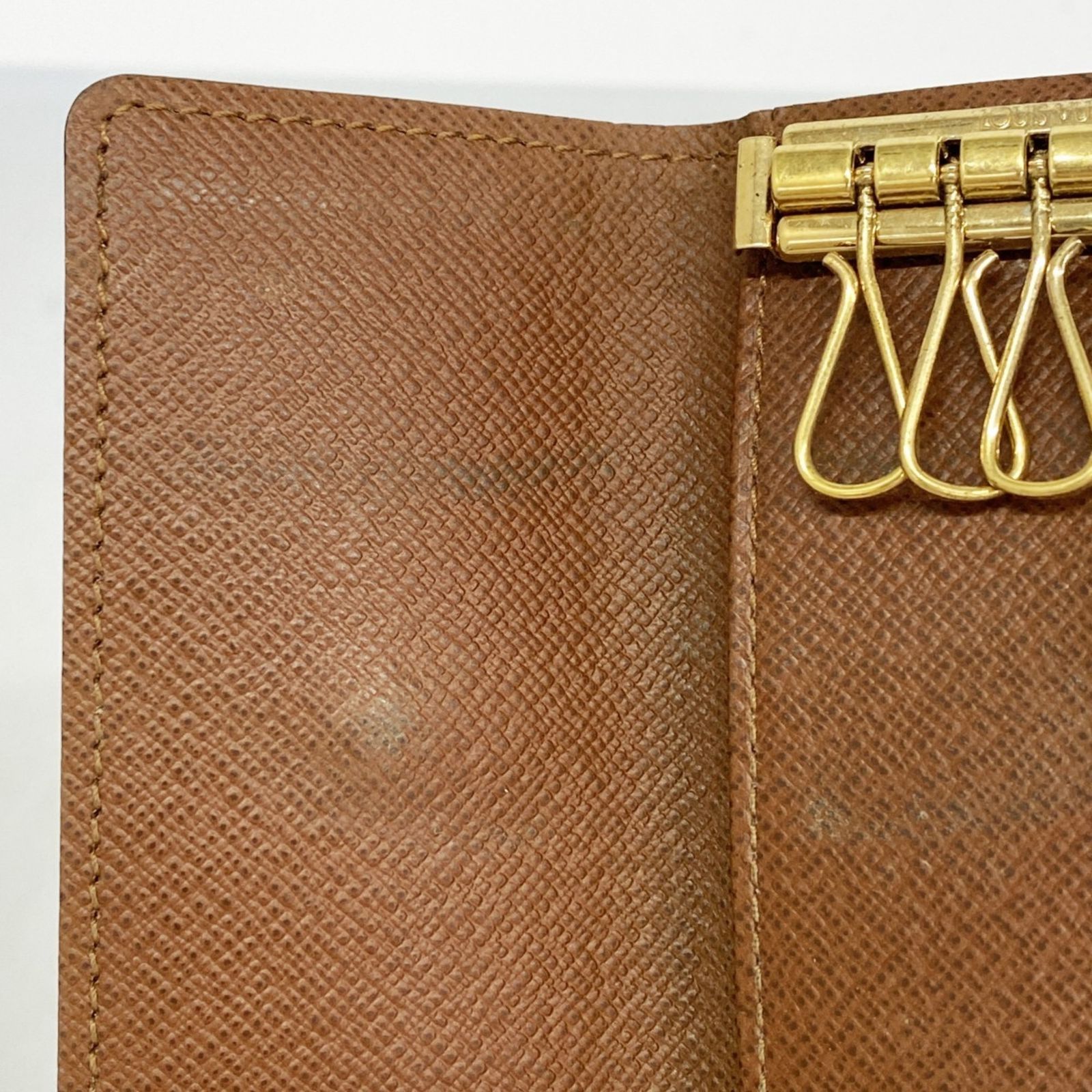 Louis Vuitton キーケース ブラウン モノグラム 中古・古着通販】LOUIS VUITTON (ルイ ヴィトン) モノグラムキー