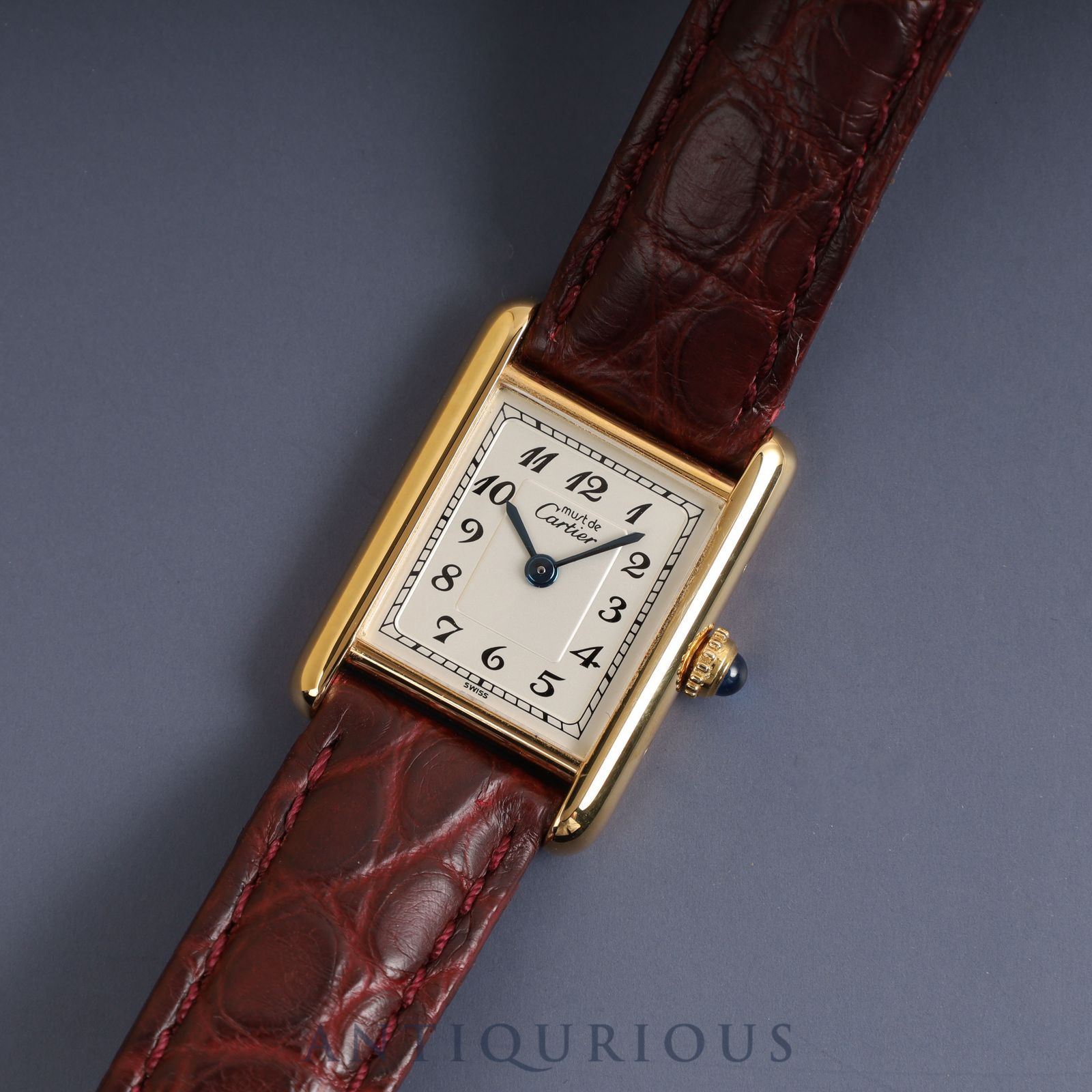 CARTIER カルティエ マストタンク SM QZ アラビア文字盤 5057001 新品 ...