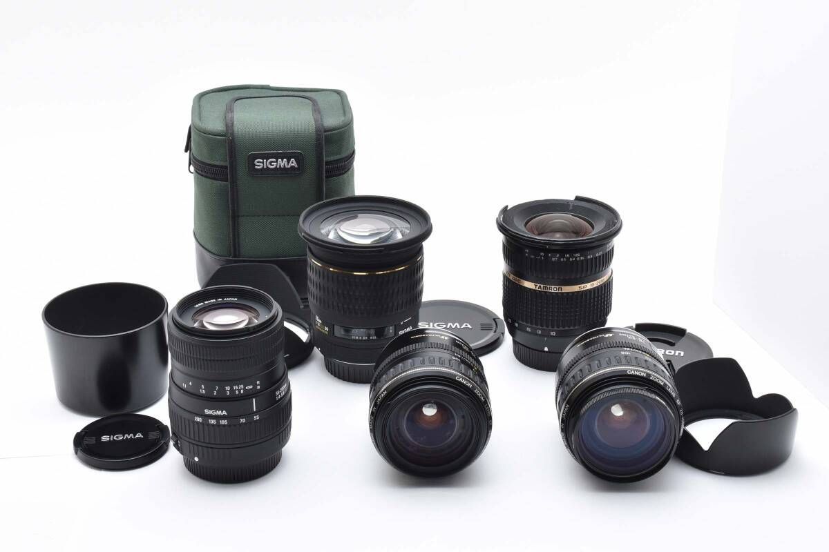 カメラ一式セット】Canon EF フィルムカメラ 一眼レフカメラ/レンズ