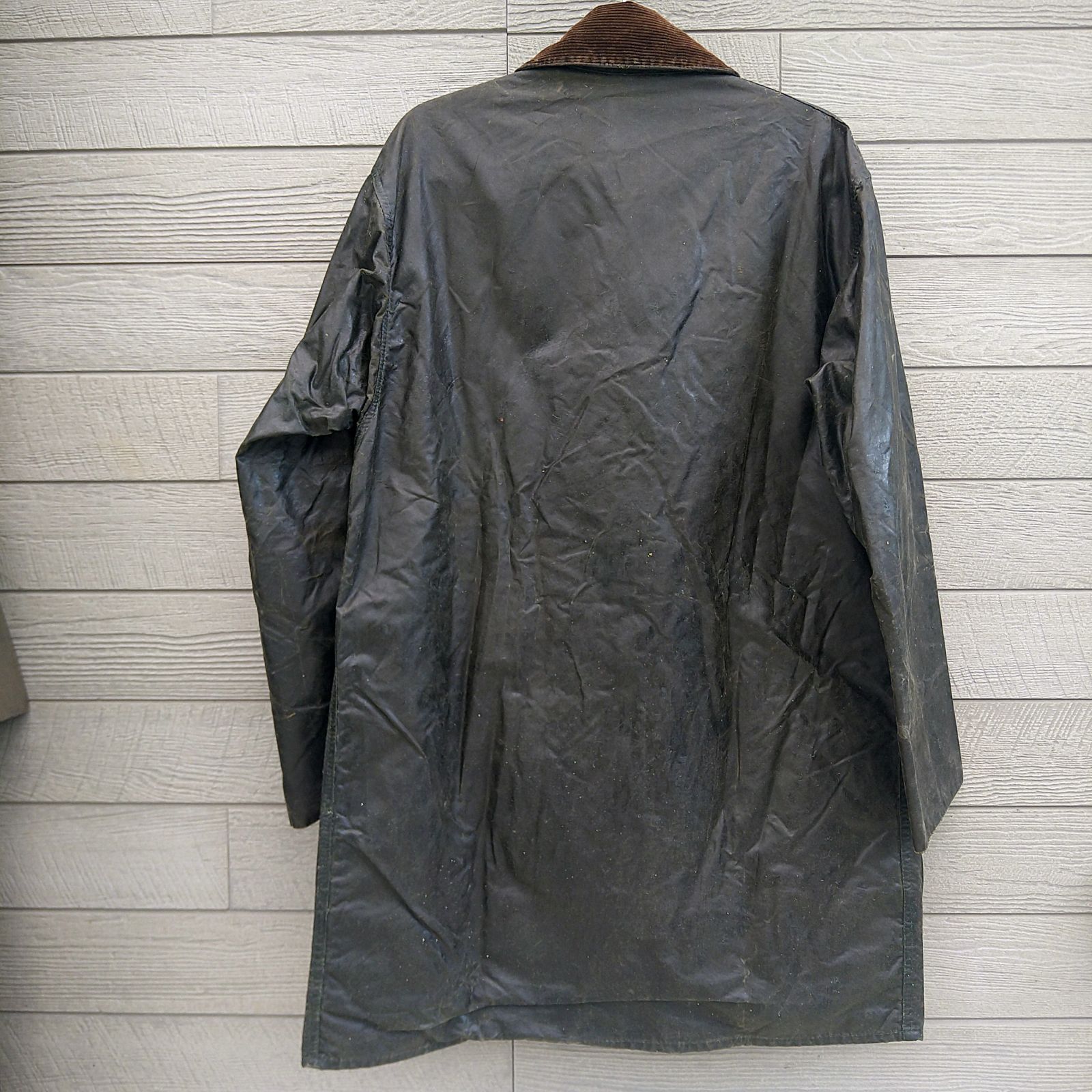 80s】ヴィンテージ Barbour BORDER バブアー ボーダー 40in 102CM 2 