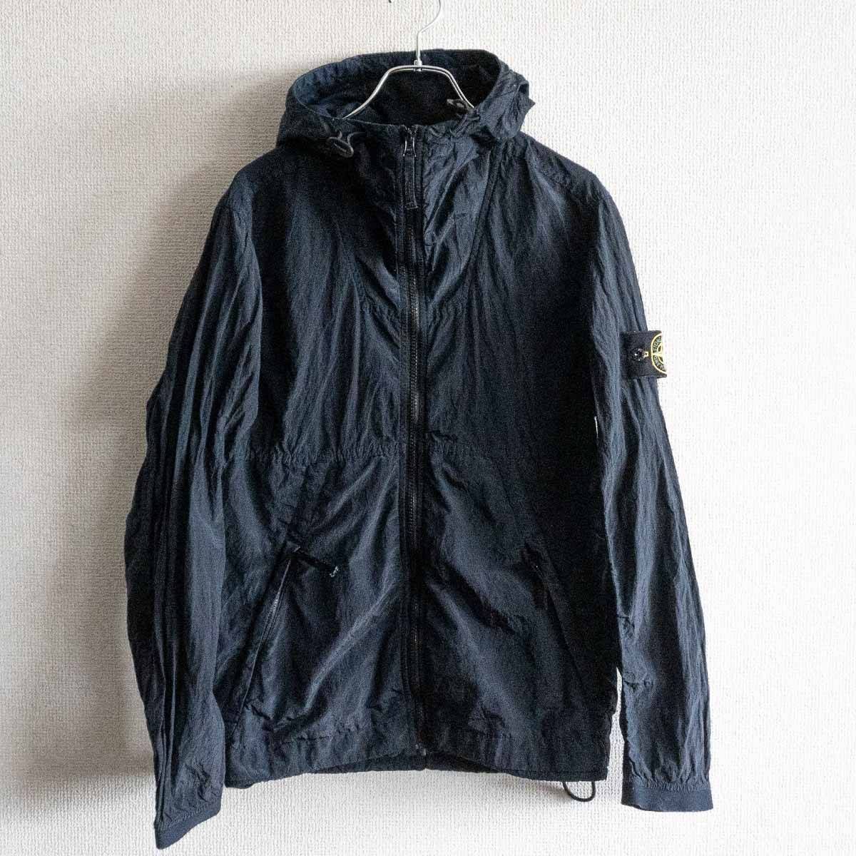 2015SS STONE ISLAND NYLON METAL HOODED JACKET S ナイロンメタルジャケット ストーンアイランド 25040731