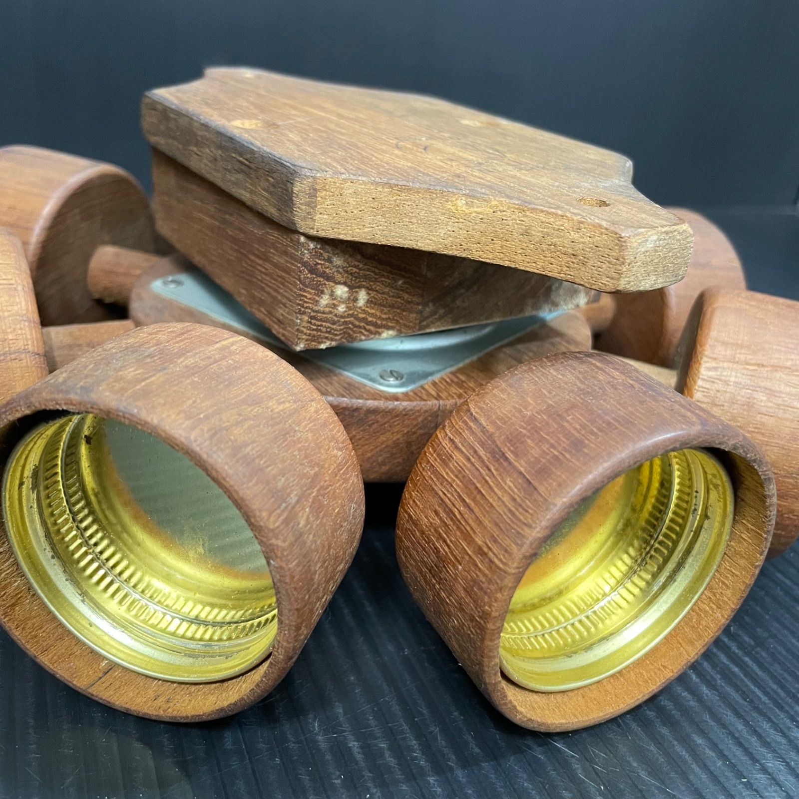 北欧デンマーク ビンテージ スパイスラック（回転式) アンティーク