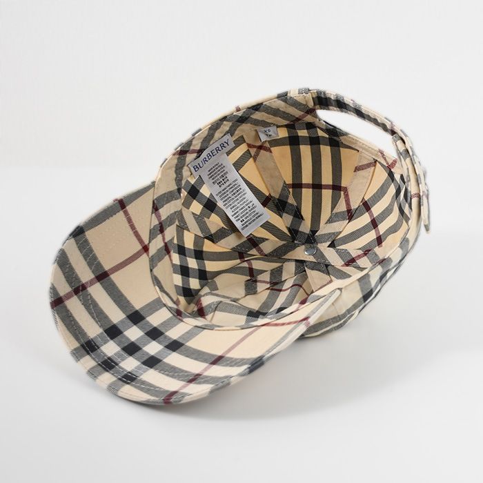 専用♡特価♡ 激オシャ　ユニセックス　Burberry ロンドン キャップ BURBERRY バーバリー 帽子 キャップ 8073370 チェックコットン