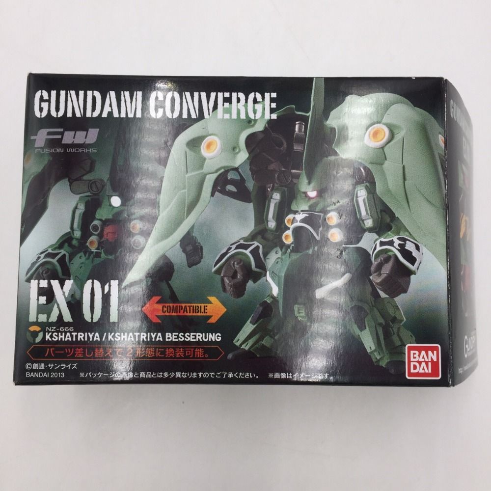 未組立 BANDAI EX01 クシャトリヤ FW GUNDAM CONVERGE BANDAI バンダイ ...