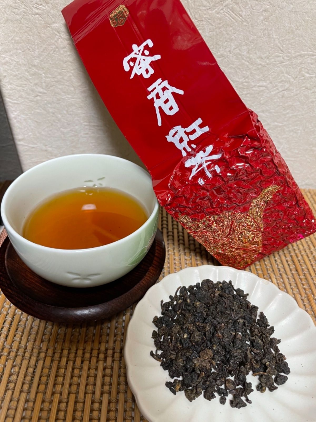 台湾茶 坪林 紅茶三姉妹セット 蜜香紅茶+東方美人茶+紅梅紅茶各150g*1