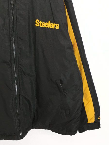 古着 90s NFL Pittsburgh Steelers スティーラーズ 両面 パデット