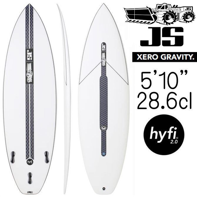【美品】【JS】XERO GRAVITY 5’10　サーフボード　EPS Surf Used Surfboards | JS Xero Gravity 5'10