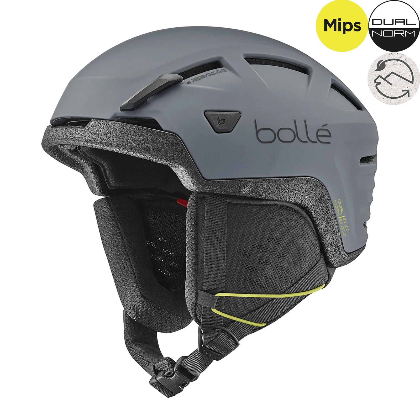 bolle (ボレー) スキーヘルメット BH007001-02 YPSOS MIPS Grey Matte