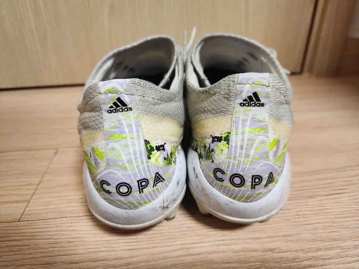adidas Copa pure3 ホワイト×ゴールド 25.5 COPA PURE3（コパ ピュア3