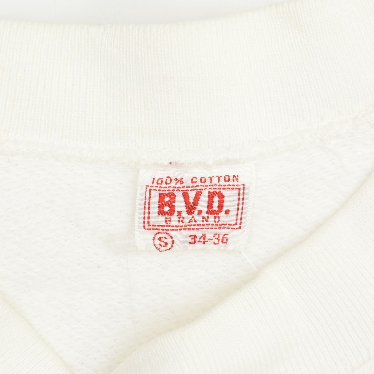 B.V.D. スウェット 60s ヴィンテージ 最終値下げ 50s 60s B.V.D ヴィンテージスウェット