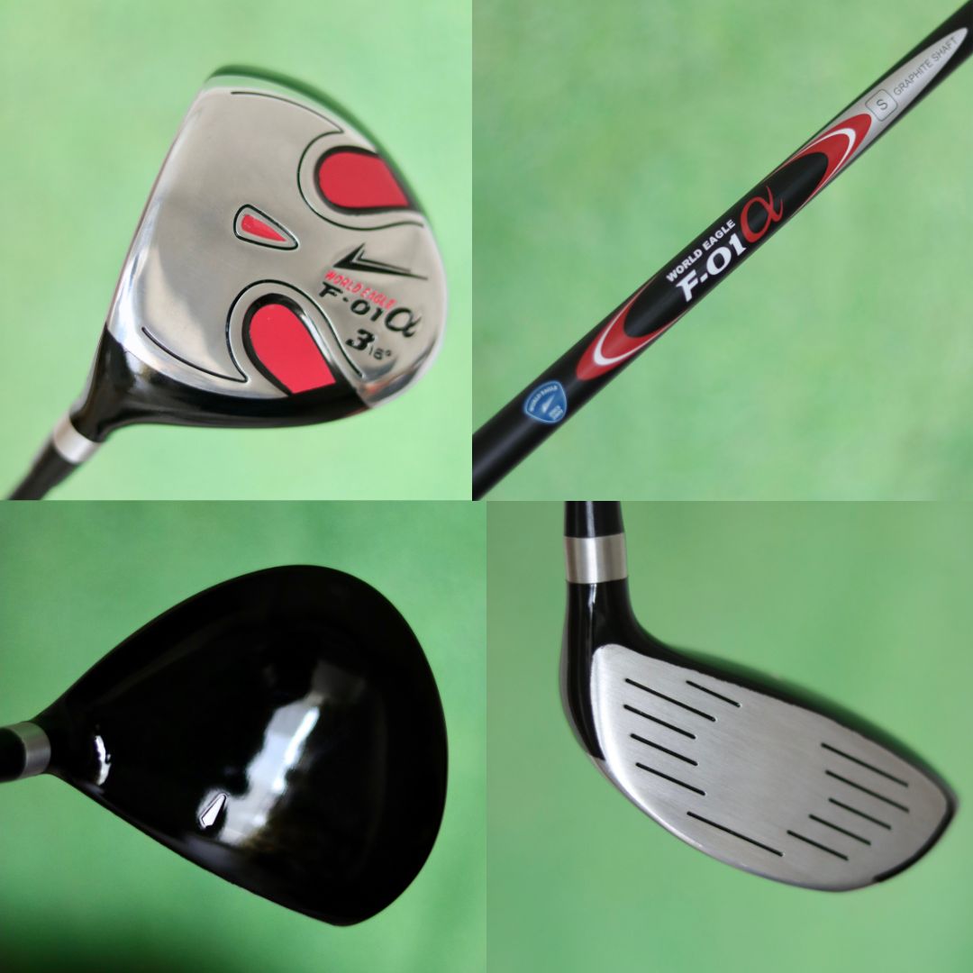 レフティ ゴルフクラブセット メンズ ワールドイーグル 8本 初心者