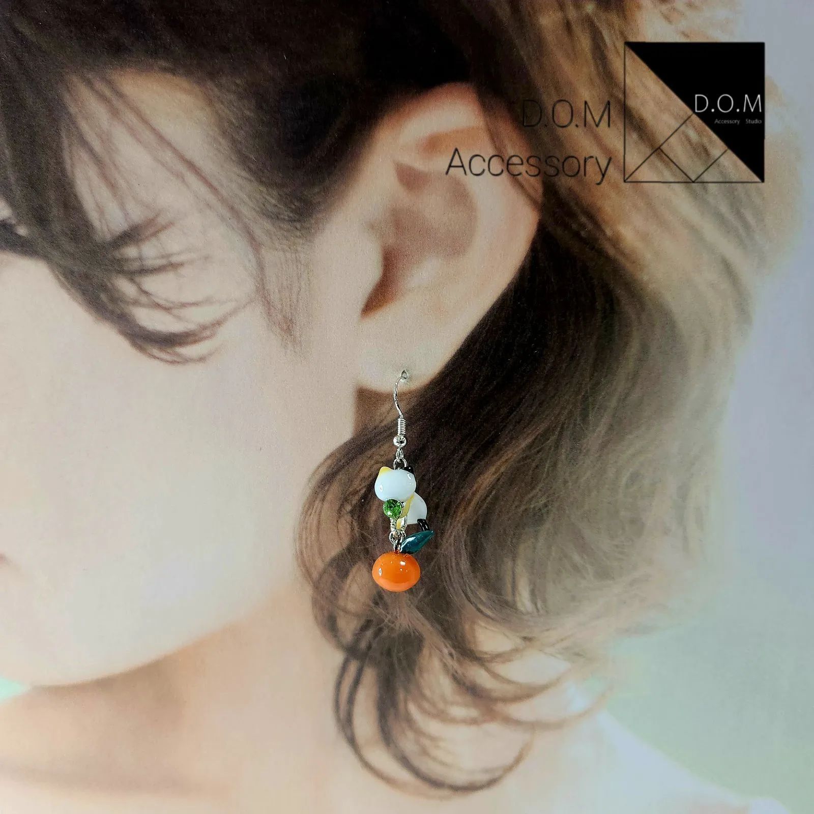 てっちゃん☺︎ 1点作品☆ 宝石質ペリドットピアス 宝石ペリドット ピアス ピアス（スタッド・一粒） A.drop 通販