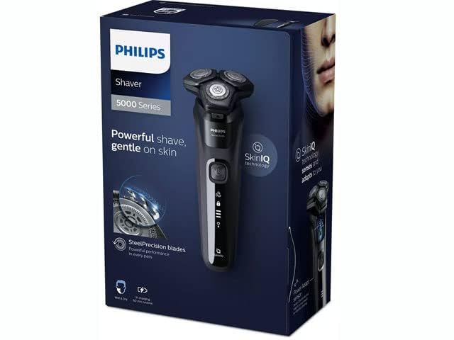 PHILIPS 回転式 充電式 ウェット＆ドライ電気シェーバー 5000シリーズ