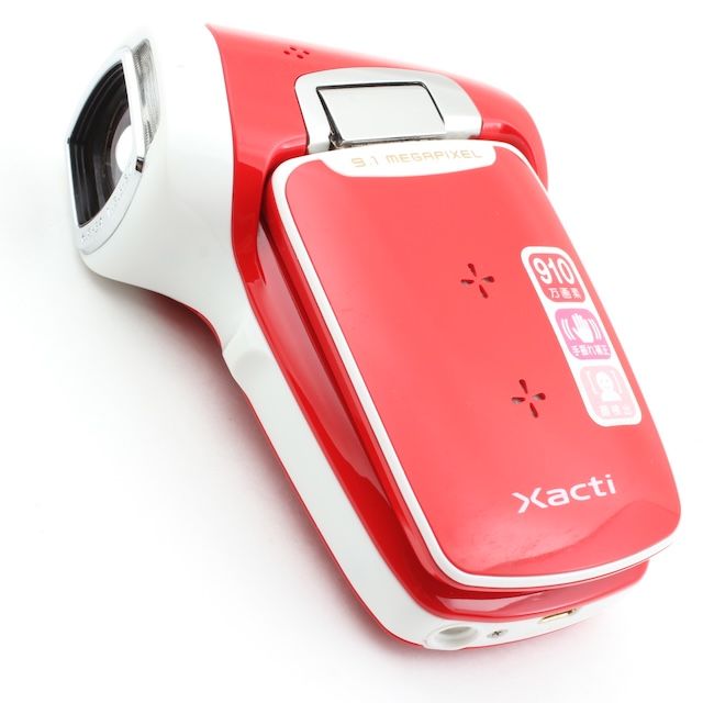 SANYO デジタルムービーカメラ Xacti ザクティ DMX-CG9 レッド DMX-CG9 R