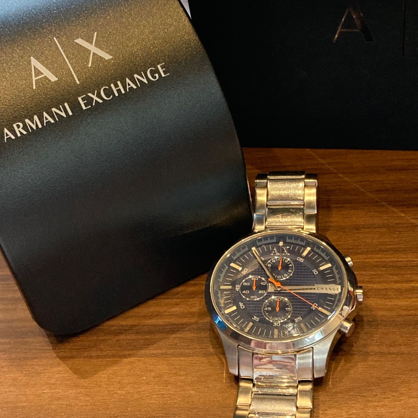 本物中古美品】Armani Exchange アルマーニ エクスチェンジ メンズ 
