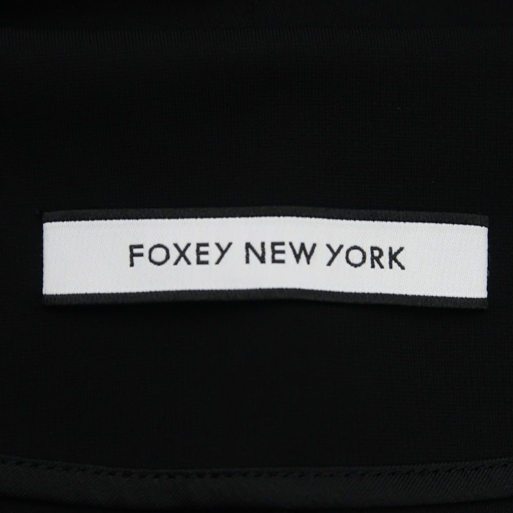 美品 FOXEY NEW YORK フォクシー プロヴァンス (43003) パーカー 38 ポリエステル ポリウレタン レディース AY5573W2 