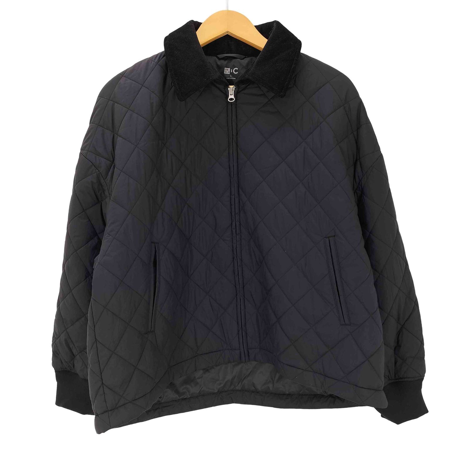 ユニクロシー UNIQLO：C パフテックブルゾン レディース JPN：L 40代の