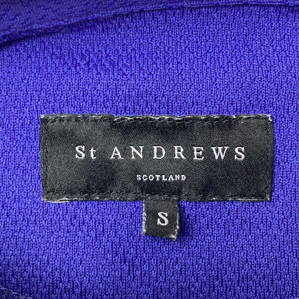 サイズ：S ST ANDREWS セントアンドリュース 半袖ポロシャツ