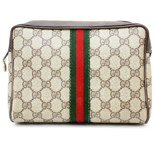 訳あり GUCCI グッチ オールドグッチ GGスプリーム シェリー
