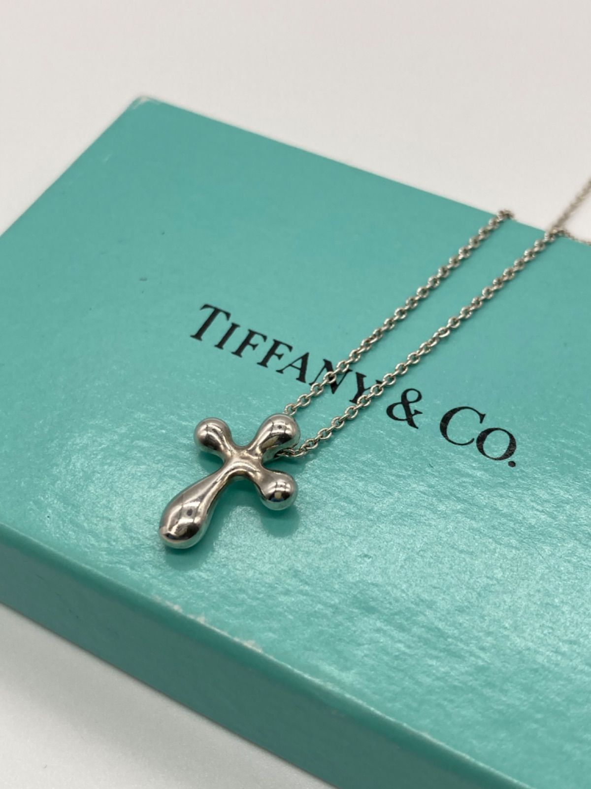 Tiffany& Co. エルサペレッティ クロスネックレス-