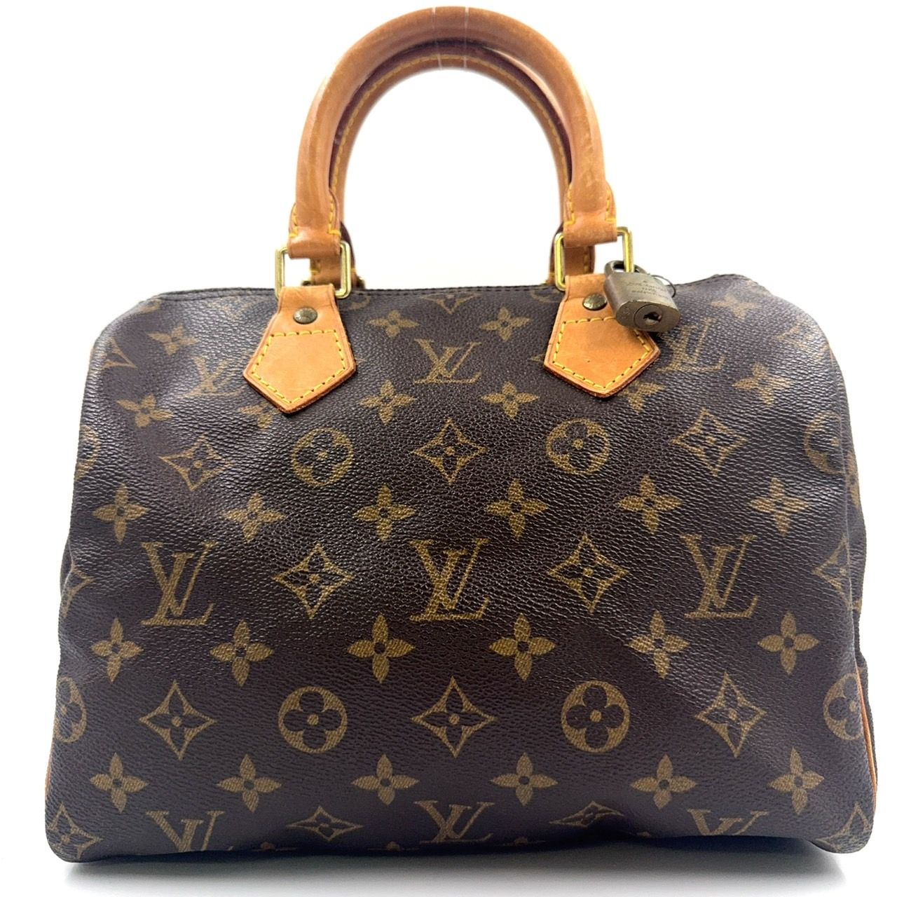 LOUIS VUITTON スピーディ25 モノグラム モノグラム レザー×PVC