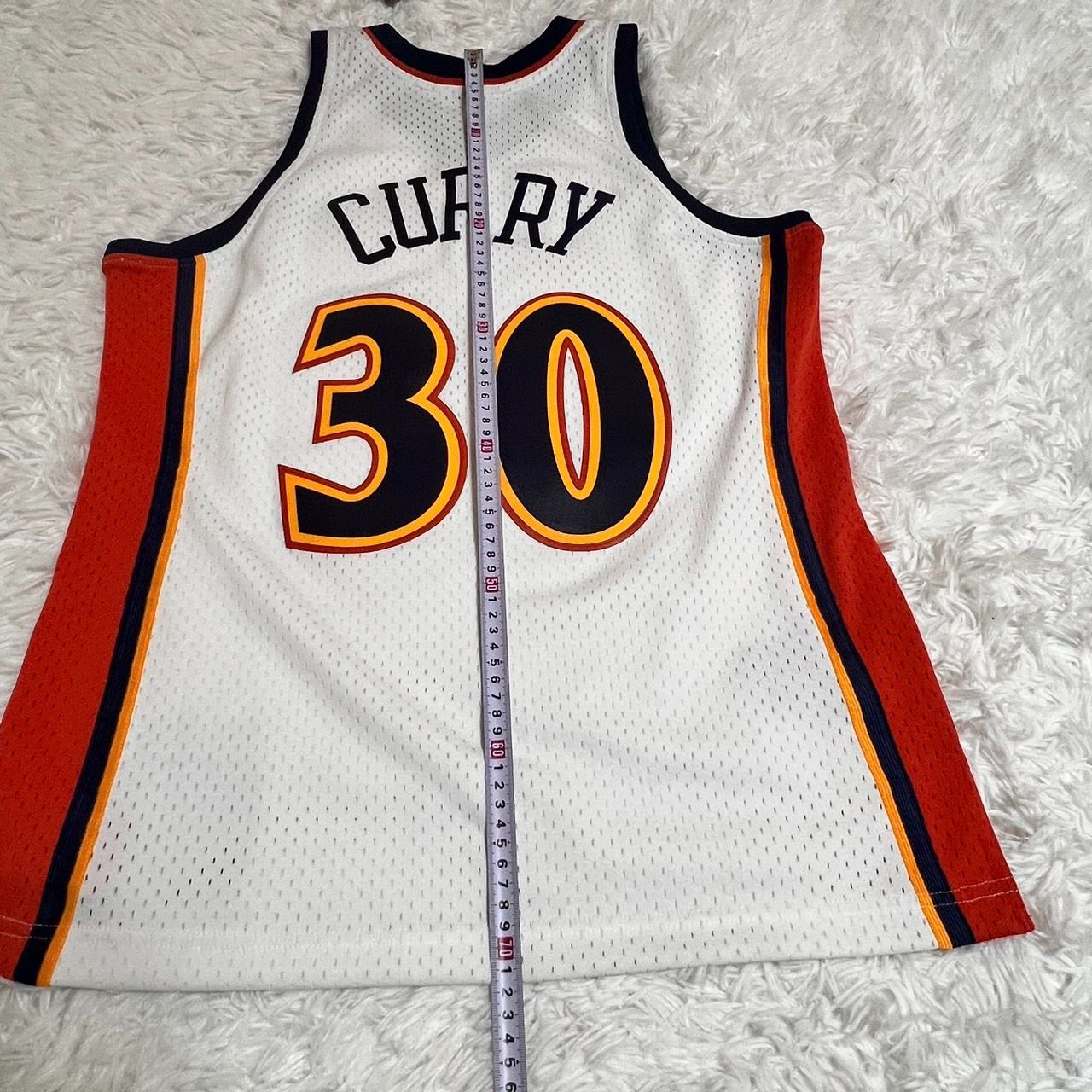 パーティを彩るご馳走や mitchell&ness ステフィンカリー ユニフォーム ホワイト M 未 ウェア